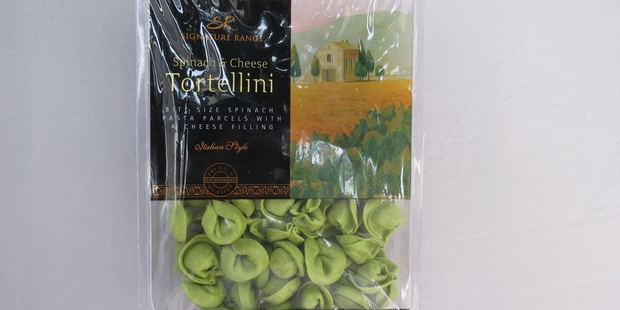 Signature Range Spinach and Cheese Tortellini $4.75 for 300g. Photo / Wendyl Nissen