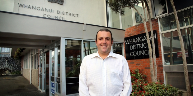 HOPEFUL: Rocky Alexander will challenge for the Whanganui mayoralty and a seat on the district council.PHOTO/STUART MUNRO