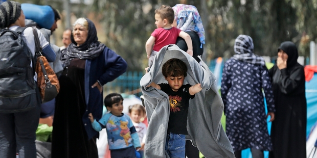 The plight of refugees like those in Greece has appalled many of those trying to help them. Photo / AP