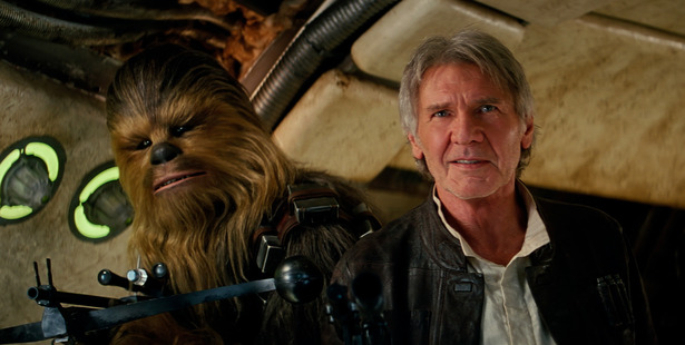 The iconic jacket was worn in the latest Star Wars instalment The Force Awakens.