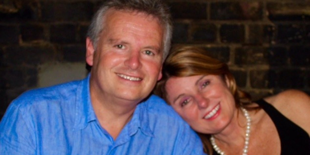 Sir Robert Chambers and wife Deborah. Photo / Supplied