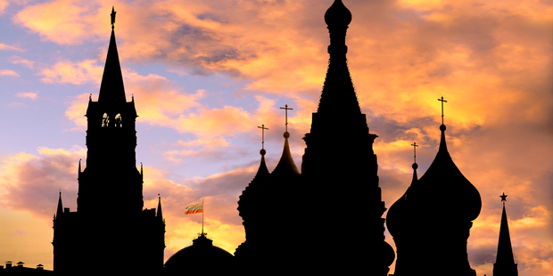 Saint Basil's Cathedral and Spasskaya Tower in Moscow, Russia. Photo / Getty Images