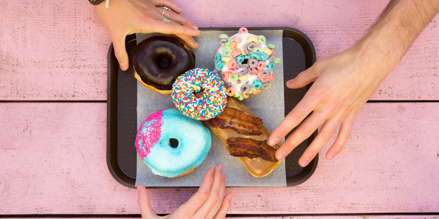 If you're a sugar addict and try to quit, you can have withdrawals in the same way drug addicts can. Photo / Getty