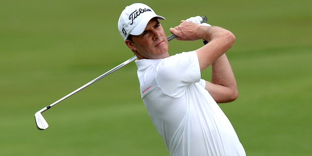 David Smail plays a shot during the 2014 Australian PGA Championship. Photo / Getty Images