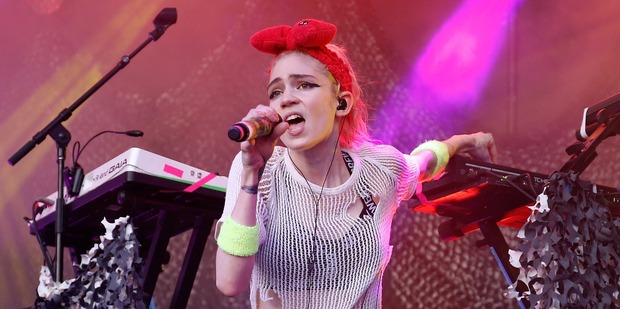 Candian singer Grimes. Photo / Getty Images
