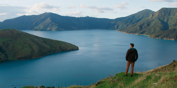 The first episode has plenty of aerial shots set to Sweeping Music for Breathtaking Scenery Volumes I-VI. Photo / Supplied