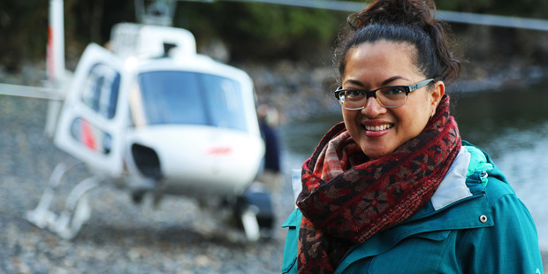 Actor and historian Riria Hotere-Barnes.