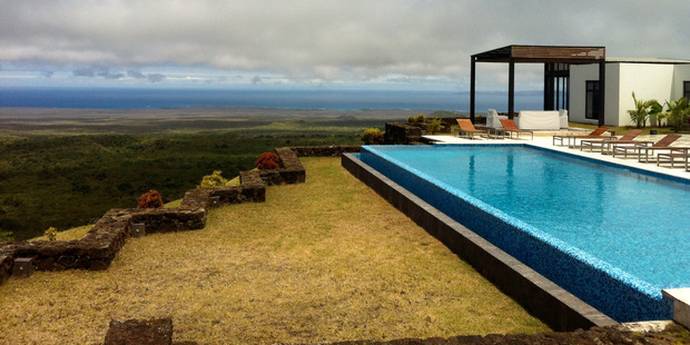 Pikaia Lodge is at one with the environment.