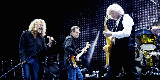 Rock band Led Zeppelin. Photo / AP