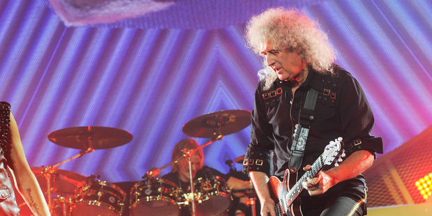 Queen guitarist Brian May is now looking for a "real actor" to replace Ali G. Photo / Supplied