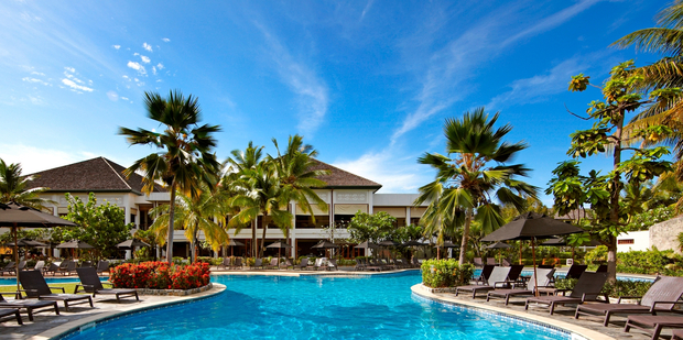 The Sofitel Hotel in Denarau, Fiji.