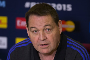 New Zealand All Blacks head coach Steve Hansen. Photo / Brett Phibbs