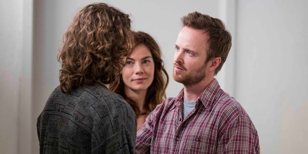 Aaron Paul stars in the new TV show, The Path.