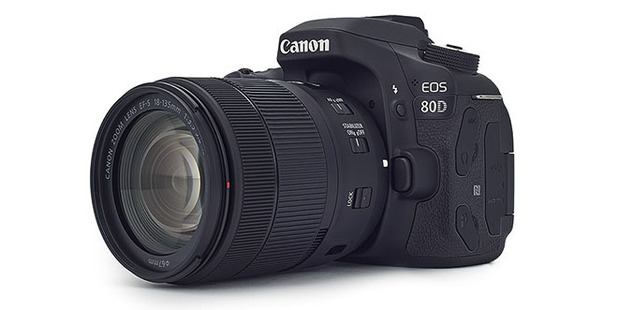 Canon's EOS 80D DSLR.