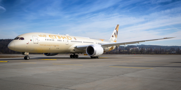 An Etihad pilot deliberately delayed a flight from the UK to Australia so a couple could disembark and rush to their dying grandson's side. Photo / iStock