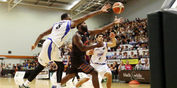 Kareem Johnson of the Hawks. Photo / Hawkes Bay Today