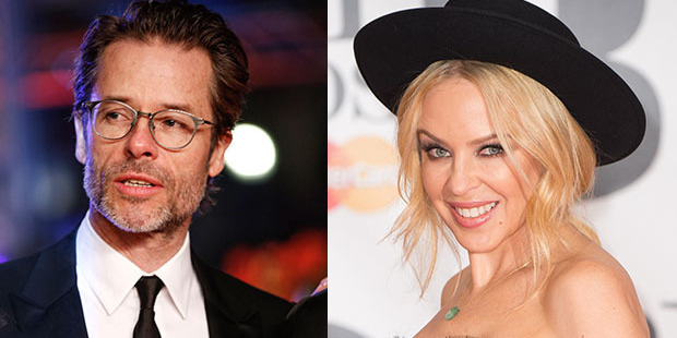 Guy Pearce and Kylie Minogue. Photos / Getty Images