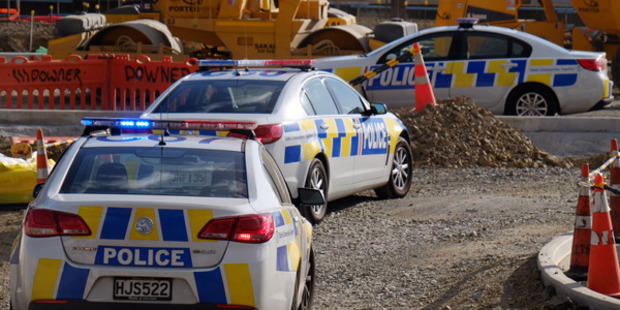 Police were called to the Otahuhu Station at 3.08pm. Photo / Bradley Ambrose