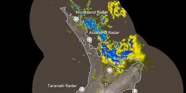 Rain radar. Photo / MetService