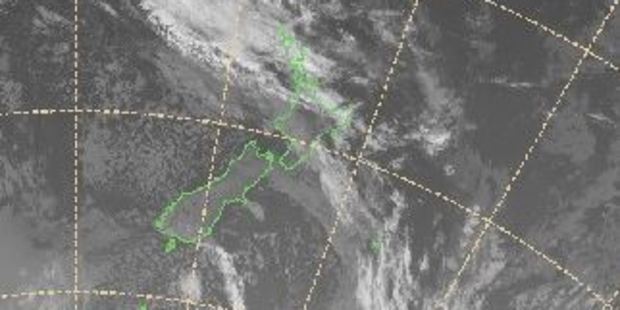 Rain was forecast for much of the day in Northland as a front moved over the region. Photo / MetService