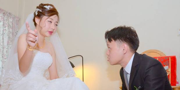 Some of the photos this bride received were just plain unflattering. Photo / Jaclyn Ying/Facebook