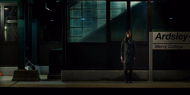 Emily Blunt in a scene from the movie The Girl On The Train.