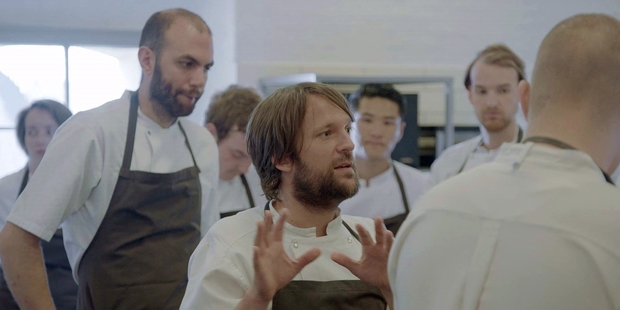 Chef Rene Redzepi in culinary doco Noma: My Perfect Storm.