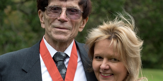 Earl Hagaman, pictured with wife Lani, made a $101,000 donation to the National Party. Photo / Brett Phibbs