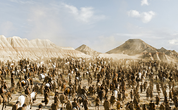 A scene from the upcoming season of Game of Thrones. Photo / HBO