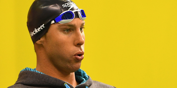 Grant Hackett, who recently missed out on qualifying for the Rio Games, was allegedly involved in an altercation with a passenger on a flight. Photo / Getty Images