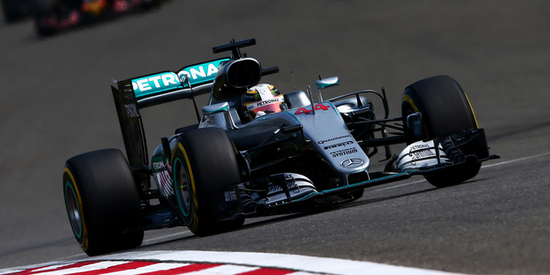 Lewis Hamilton during the Formula One Grand Prix of China. Photo / Getty Images