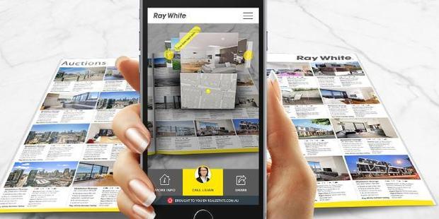 An example of Plattar's augmented reality technology in use.