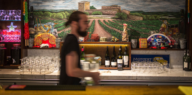 Bellota tapas and wine bar at SkyCity. Photo / Greg Bowker