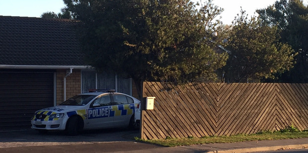 Emergency services were called to the Wainoni Rd home in the city's east at around 4.30pm. Photo / Newstalk ZB