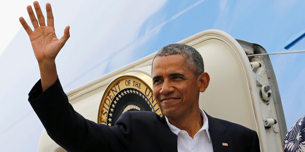 President Obamareleased a statement to pay tribute to the people of New Zealand and Australia on Anzac Day. Photo / AP