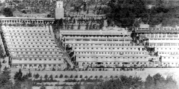 This undated photo shows the Brothers Home compound in Busan, South Korea. Photo / AP