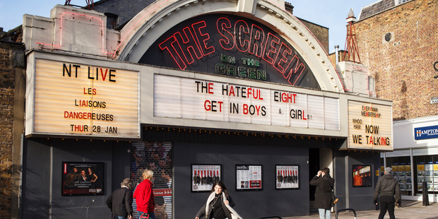 The Screen on the Green cinema in London. Photo / AP