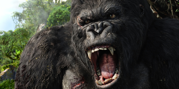 A scene from Peter Jackson's King Kong.