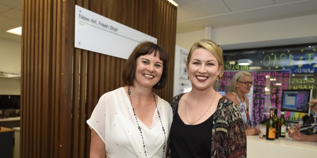Creative Tauranga chief executive Jennifer Pearson (left) with Millie Newitt. Photo/file