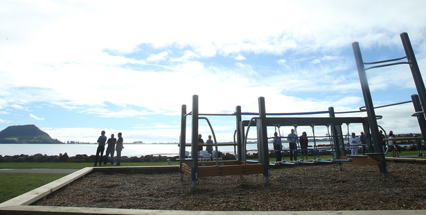 Council opens elders gym at Kulim Park. Photo/John Borren