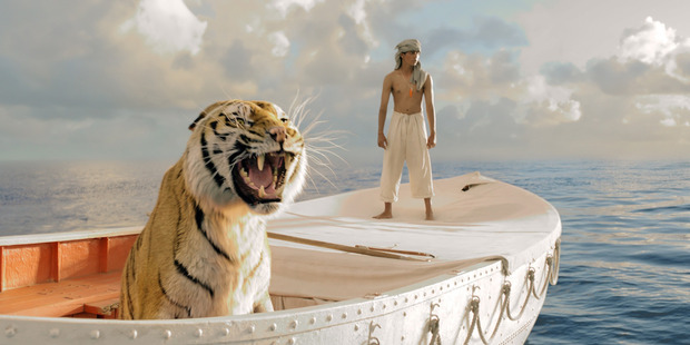 A scene from the movie Life of Pi.