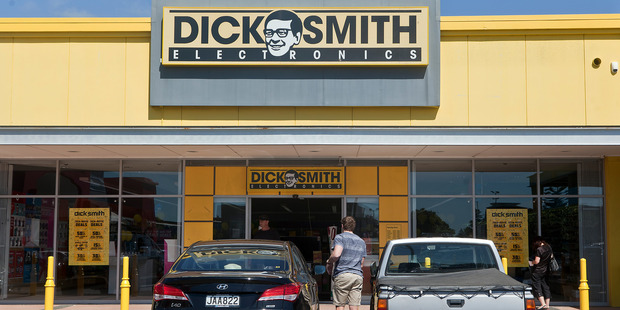 All of Dick Smith's bricks-and-mortar stores have now been closed. Photo / Bay of Plenty Times