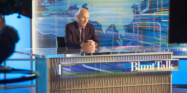 Patrick Stewart starring in Blunt Talk