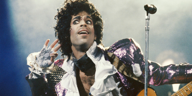Prince performs in concert circa 1985 in Los Angeles, California. Photo / Getty Images