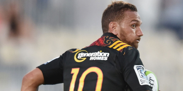 Aaron Cruden and the Chiefs are running away with the top seed. Photo / Getty