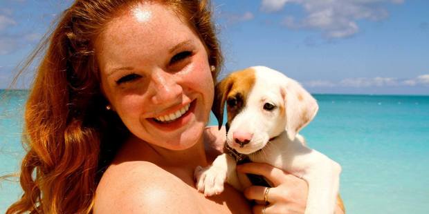Tourists looking for canine companionship will find paradise in Providenciales. Photo / Potcake Place