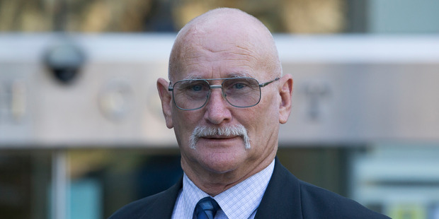 Probation officer Stanley Gilmore arriving to challenge what he says was the sanitising of his risk assessment of a violent offender, at the High Court in Wellington. Photo / Mark Mitchell
