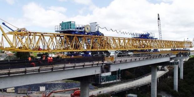 NZTA's highway manager Brett Gliddon said the gantry had been critical to the project. Photo: graysonline/Trade Me