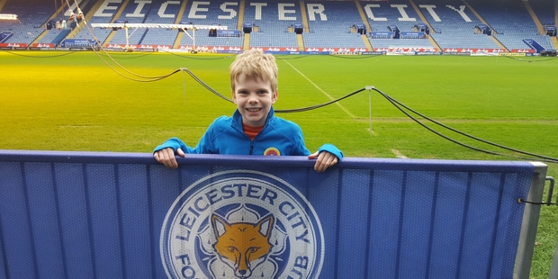 Charlie Keyworth at Leicester City. Photo / Supplied