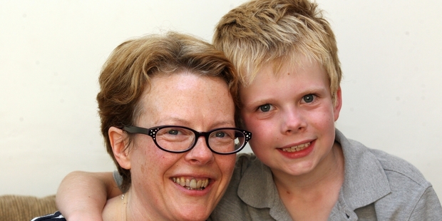 Leicester City took Charlie Keyworth on a tour of their facilities two days after his mother Sandra's death from cancer. Photo / Supplied